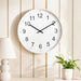 Keith Wall Clock Dia 51X4.5Cm- White Pan Home