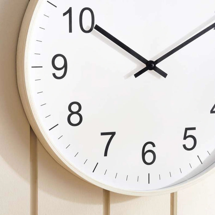 Keith Wall Clock Dia 51X4.5Cm- White Pan Home