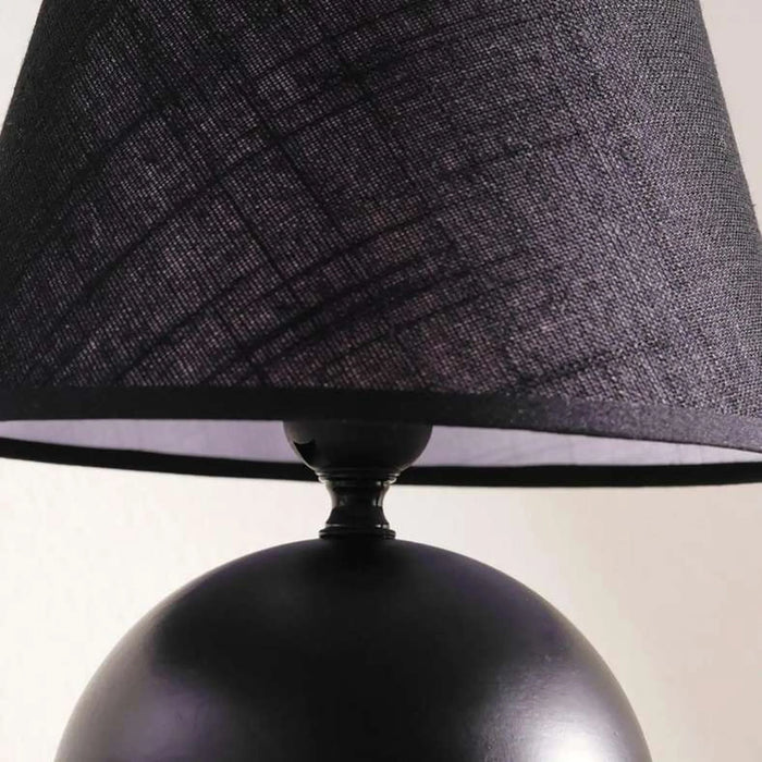 Kelcey E-27 Ceramic Table Lamp Dia 22X30Cm - Black