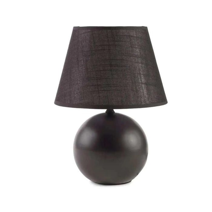 Kelcey E-27 Ceramic Table Lamp Dia 22X30Cm - Black