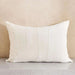 Kellan Linen Embroidery Down Feel Filled Cushion 40X60Cm -Ivory Pan Home
