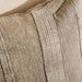 Kellan Linen Embroidery Down Feel Filled Cushion 40X60Cm -Olive Pan Home