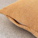 Kellan Linen Embroidery Down Feel Filled Cushion 40X60Cm -Tobacco Pan Home