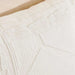 Kellan Linen Embroidery Down Feel Filled Cushion 50X50Cm -Ivory Pan Home