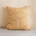 Kellan Linen Embroidery Down Feel Filled Cushion 50X50Cm -Tobacco Pan Home