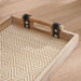 Kena Wooden Serving Tray 32X22X4.5Cm -Natural Pan Home