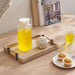 Kena Wooden Serving Tray 36X26X5Cm -Natural Pan Home