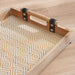 Kena Wooden Serving Tray 36X26X5Cm -Natural Pan Home