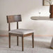 Kenneth Dining Chair Wood - Beige & Antique Brown Pan Home
