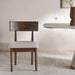 Kenneth Dining Chair Wood - Beige & Antique Brown Pan Home