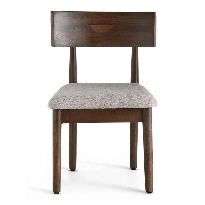 Kenneth Dining Chair Wood - Beige & Antique Brown Pan Home