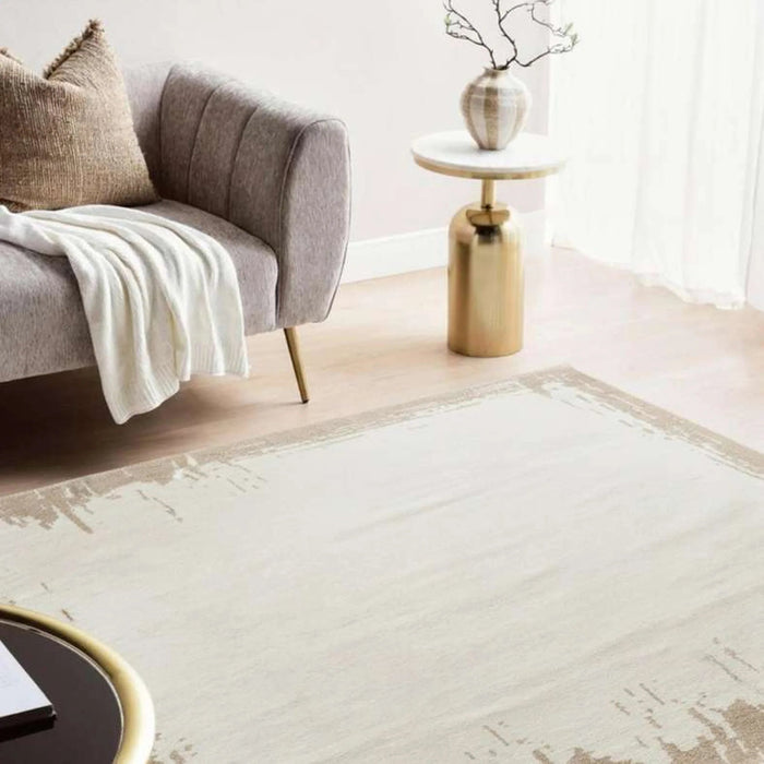 Keren Circular Knitting Wool Rug 200X300Cm - Ivory/Beige Pan Home