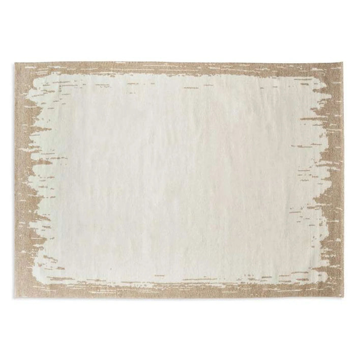 Keren Circular Knitting Wool Rug 200X300Cm - Ivory/Beige Pan Home