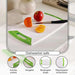 Kevon Cutting Board White/Green Pan Home