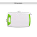 Kevon Cutting Board White/Green Pan Home