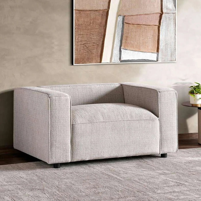 Khizar Single Seater Sofa - Beige