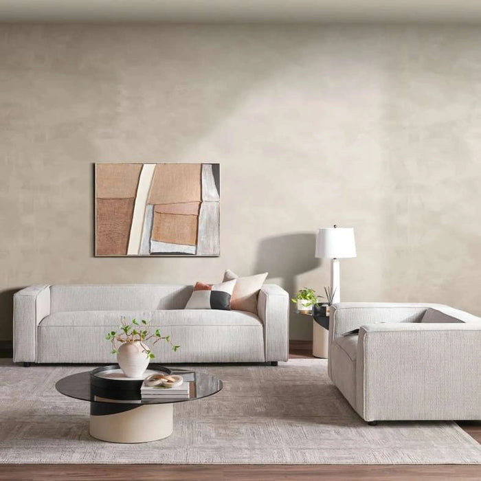 Khizar Single Seater Sofa - Beige