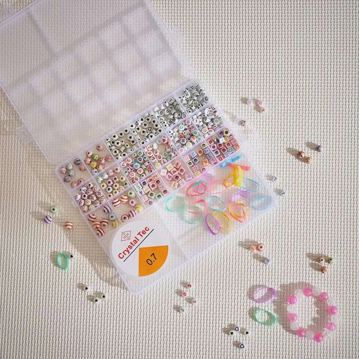 Kids Diy Hand-Beaded Parent-Child Toys - Multi
