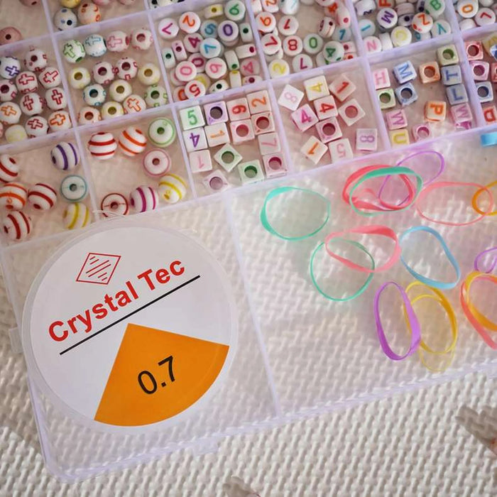 Kids Diy Hand-Beaded Parent-Child Toys - Multi
