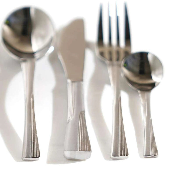 Kilian 16-Piece Cutlery Set -Chrome Pan Home