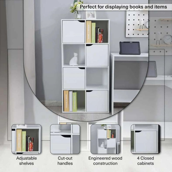 Kimbox Book Case - White