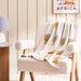 King Baby Lion Cotton Throw 75X100- Ochre Pan Home
