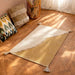 Kinley Cotton Dhurrie With Tassel 60X90Cm - Mustard Pan Home