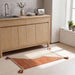Kinley Cotton Dhurrie With Tassel 60X90Cm - Terra Orange Pan Home