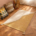 Kinley Cotton Dhurrie With Tassel 90X150Cm - Mustard Pan Home