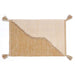 Kinley Cotton Dhurrie With Tassel 90X150Cm - Mustard Pan Home