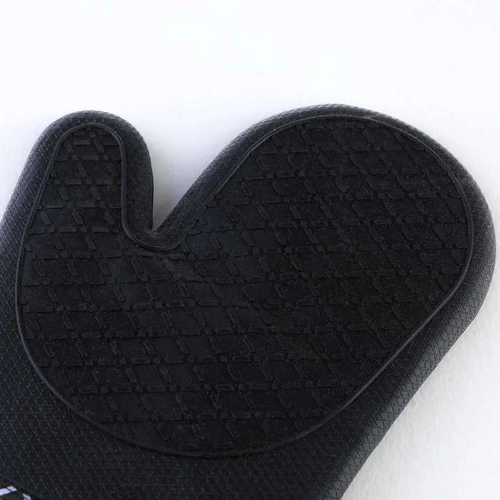 Kitchenmate Silicone Oven Mitten 19X33Cm-Black