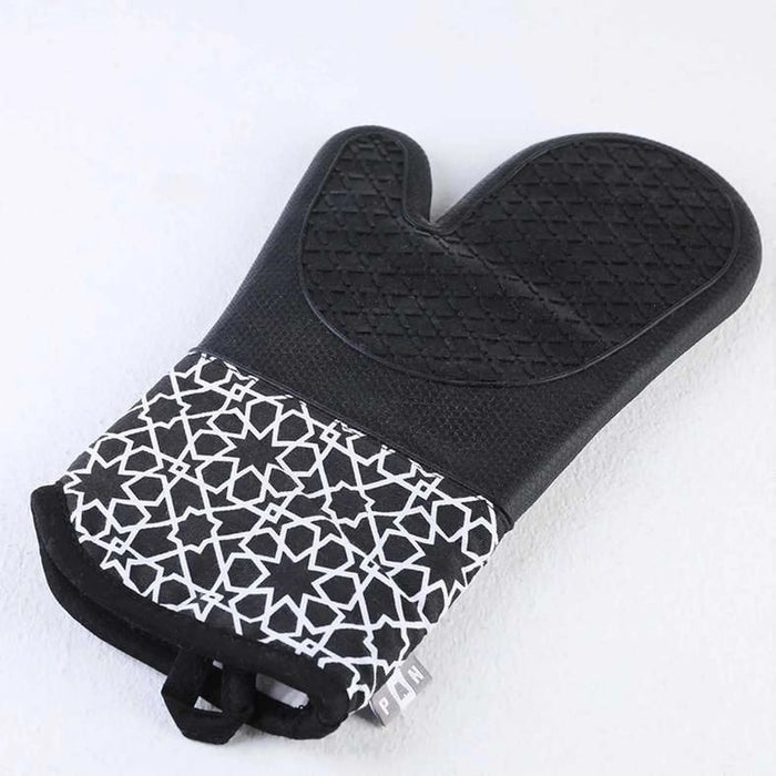 Kitchenmate Silicone Oven Mitten 19X33Cm-Black