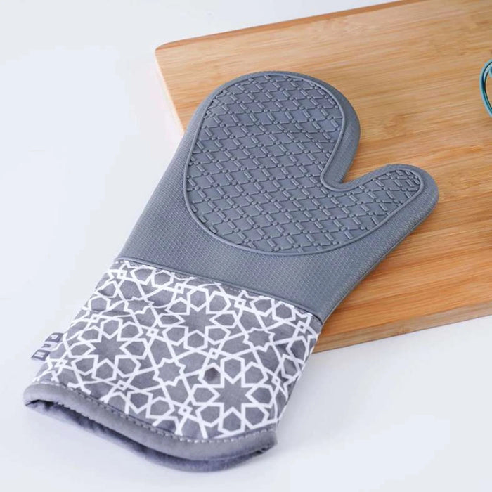 Kitchenmate Silicone Oven Mitten 19X33Cm-Grey