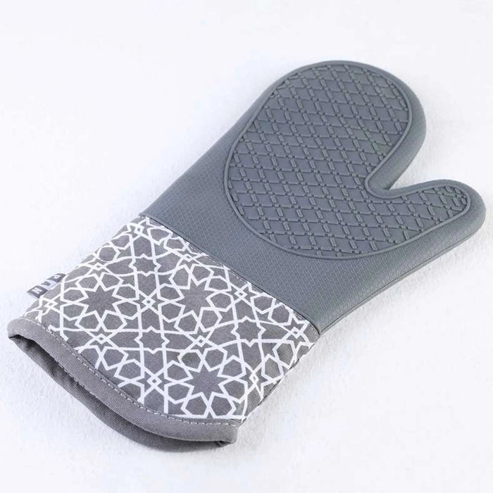 Kitchenmate Silicone Oven Mitten 19X33Cm-Grey