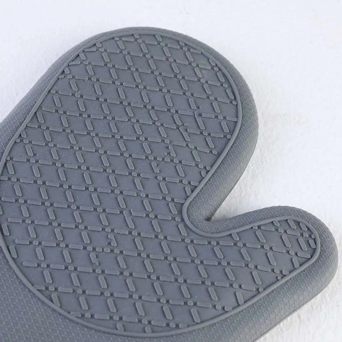 Kitchenmate Silicone Oven Mitten 19X33Cm-Grey