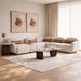 Kivo Corner Sofa Set - Beige Pan Home