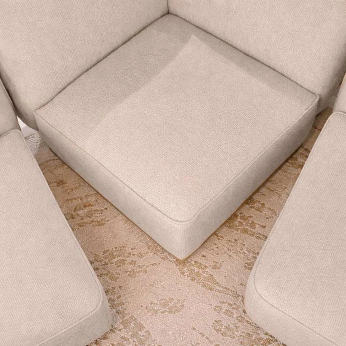 Kivo Corner Sofa Set - Beige Pan Home