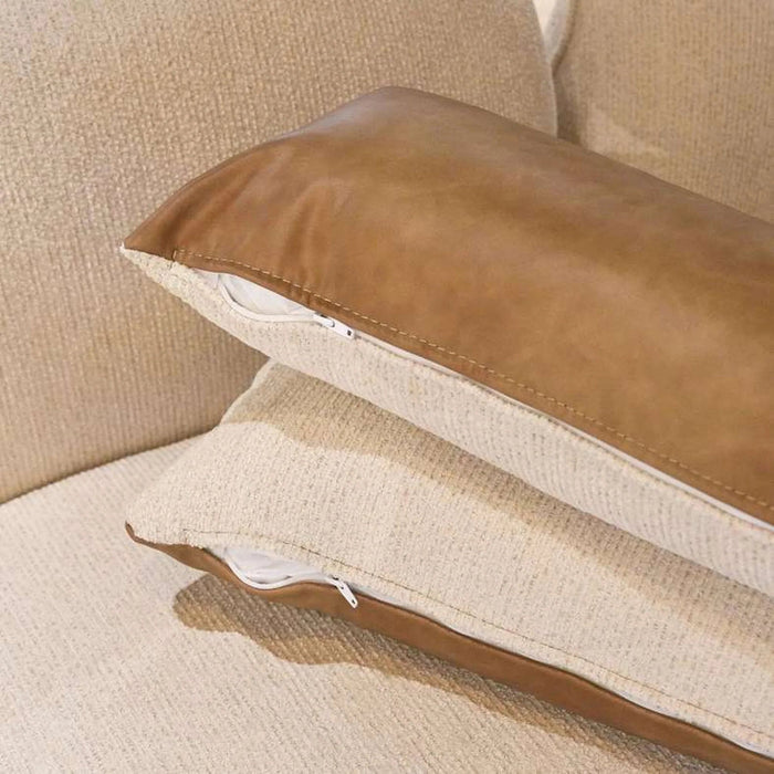 Kivo Corner Sofa Set - Beige Pan Home