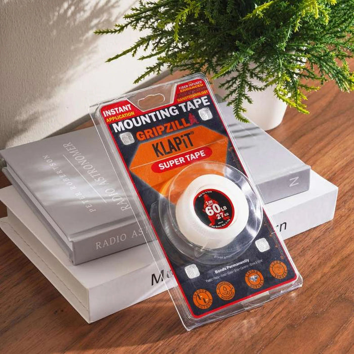 Klapit Super Tape Gripzilla 1 Meter - Clear Pan Home