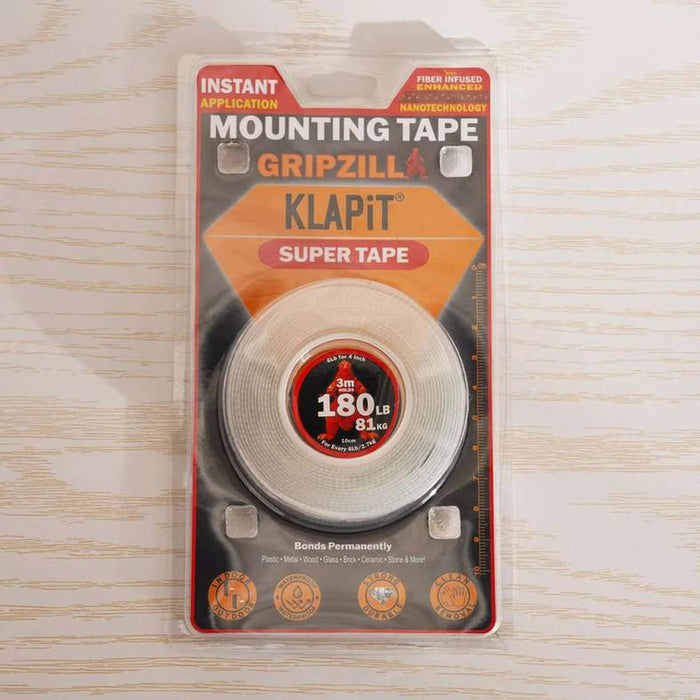 Klapit Super Tape Gripzilla 3 Meter - Clear Pan Home