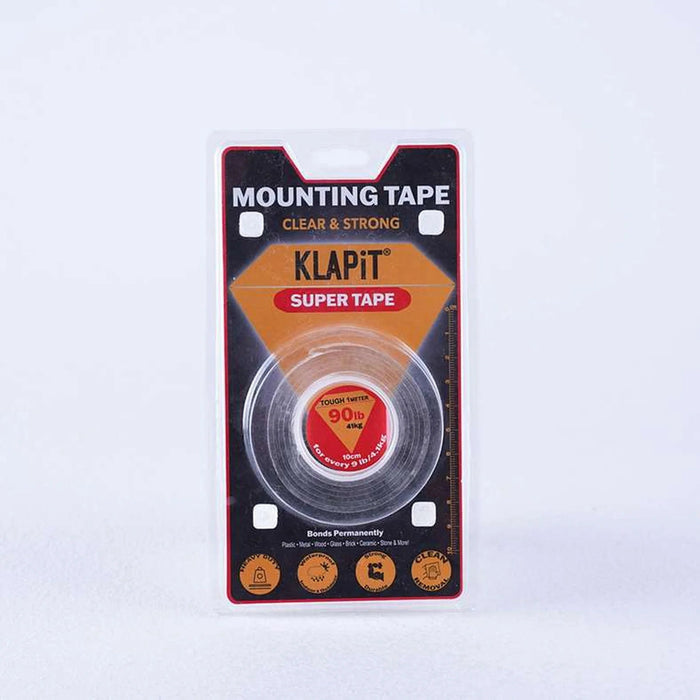 Klapit Super Tape Tough 1 Meter- Clear Pan Home