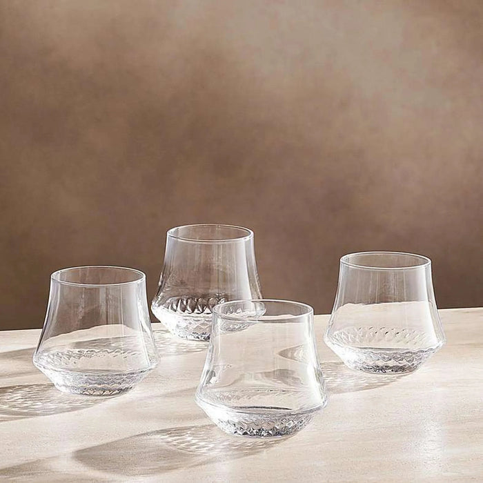 Kliara 4-Piece Dof Glass Set 290Ml -Clear