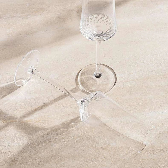 Kliara 4-Piece Flute Glass Set 210Ml -Clear