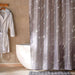 Knox Shower Curtain Grey Pan Home