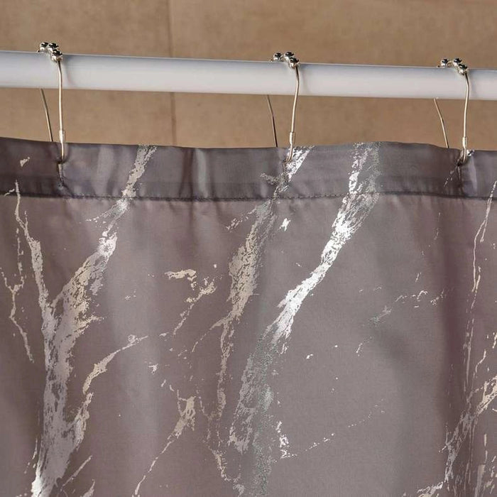 Knox Shower Curtain Grey Pan Home