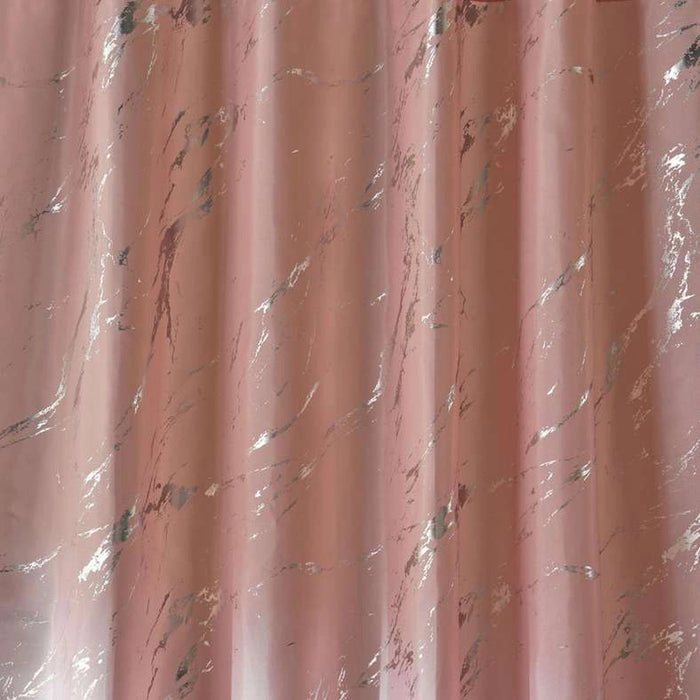 Knox Shower Curtain Pink Pan Home