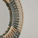 Kobe Braided Round Miror 50.5Cm Round -Grey Biue Pan Home