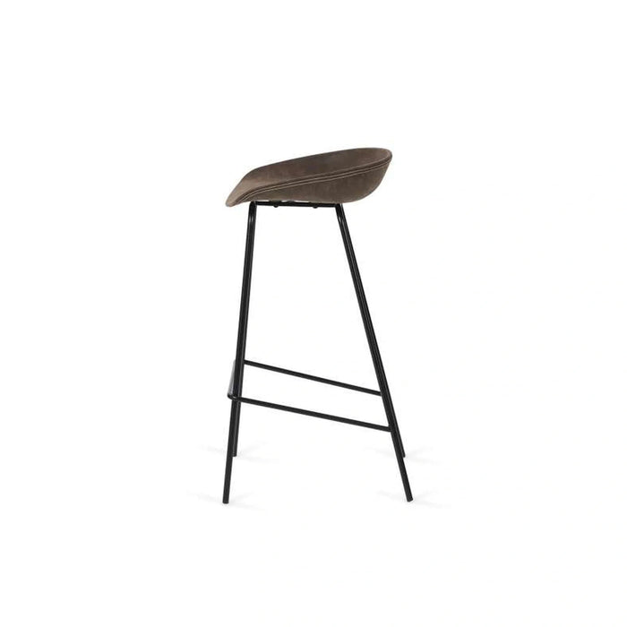 Koble Bar Chair - Brown Pan Home