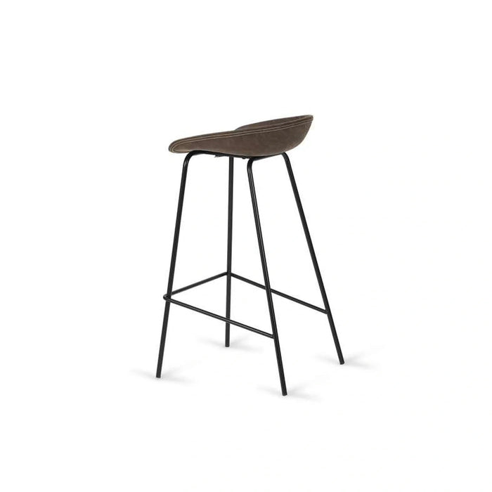 Koble Bar Chair - Brown Pan Home