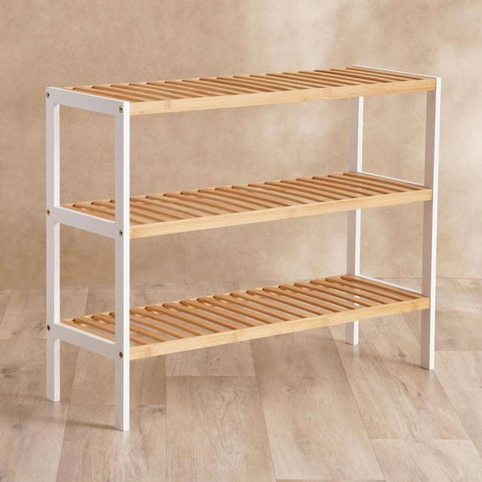 Kohls 3 Tier Bamboo Rack - Natural Pan Home